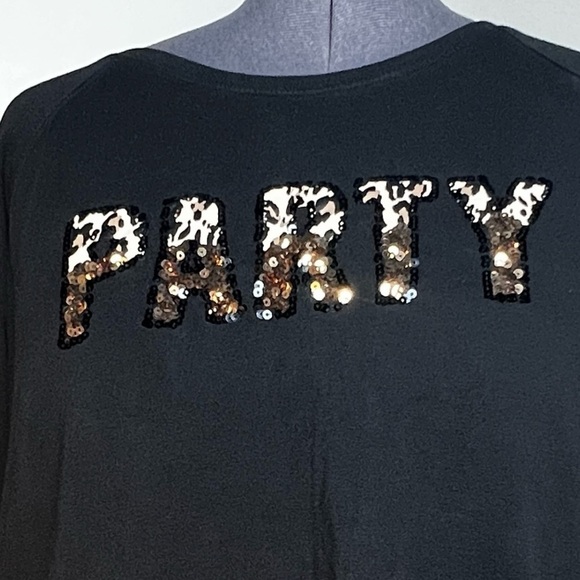 Torrid Party Gold Sequin & Black Sweatshirt (Size 4) - Picture 5 of 8